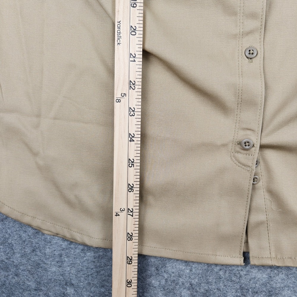 Carhartt Khaki 103105 Women Rugged Pro Relaxed Canvas Short Sleeve Size XL - Picture 5 of 6
